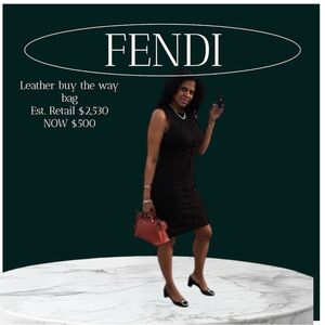 FENDI 💯Authentic 50% was $1,000
